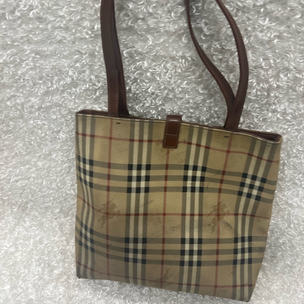AUTHENTIC Burberry vintage Nova Check Tote Bag